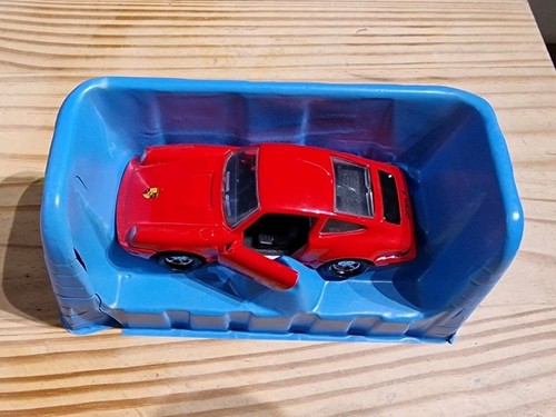 MATCHBOX SUPERKINGS - PORSCHE 911 CARRERA - ROSSO - MODELLINO AUTO SCALA 1/36 K-168 - Foto 5 di 8