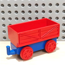 LEGO Duplo Waggon  2 x 6 Eisenbahn Anhänger Zug Train