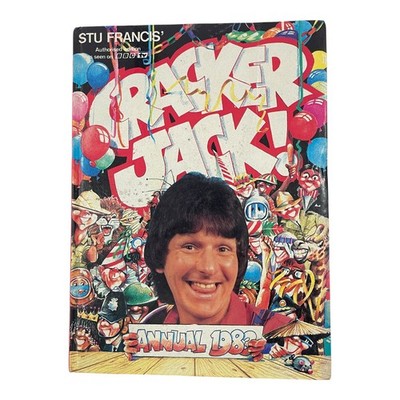 Cracker Jack Annual 1983 - Stu Francis BBC TV Show Vintage Annual Book