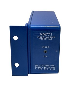 FM Systems Inc. VM771 Video Master ALC Video Automatic Gain Control--VM 771