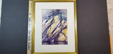 ANDREW KWIECINSKI WATERCOLOURS FRAMED PAINTING - TITLE UNKNOWN