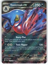 Toxicroak ex 131/198 SV01: Scarlet & Violet Base Set Pokemon