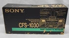 Sony CFS-1030 Portable Radio Cassette Recorder Boom Box - NEW in Open Box
