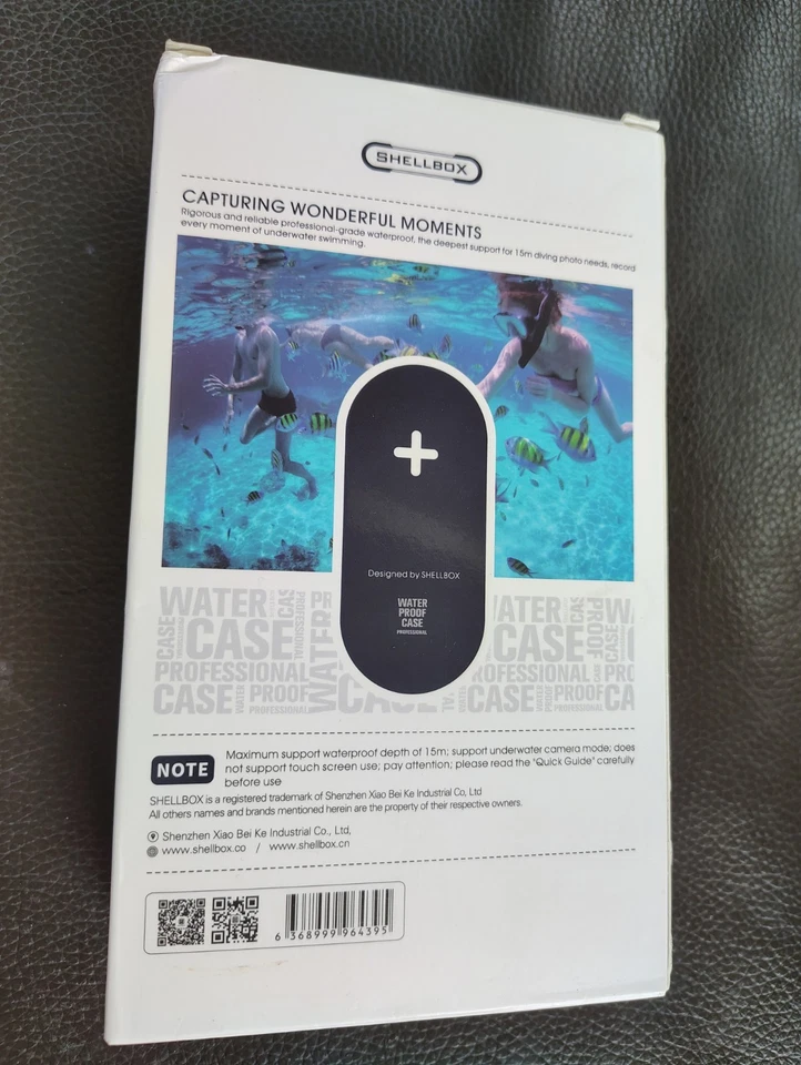 NEW ShellBox Waterproof Phone Diving Case for Apple & Samsung Devices 15m/50ft - Image 2 of 4