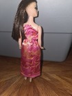 Custom Dawn Yellow Rose Pink Dragon Dress. By EVIE — photo 4