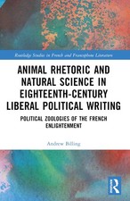 Animal Rhetoric and Natural Science in Eighteen, Billing, Billing,..