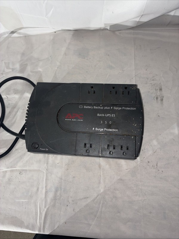 Vintage APC Back-UPS ES 350 BE350U Battery Backup & Surge Protector - NO BATTERY
