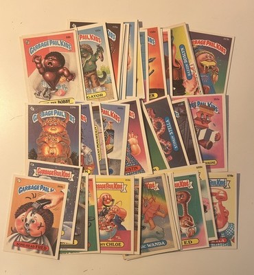 50 Mülleimer Kinderkarten Konvolut Serie 2 - 14 keine doppelten