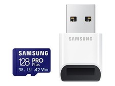 Samsung PRO Plus microSD Memory Card 128GB 2023 USB Card Reader Included 128GB