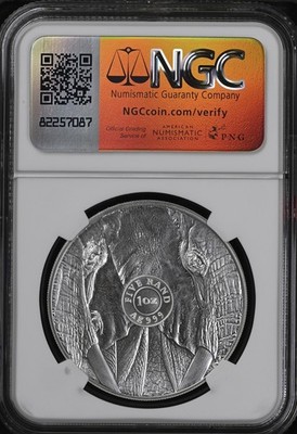 2024 S. Africa Big 5 Series III Elephant S5R NGC MS70 FR 1oz