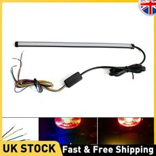 Flexible 48 LED Motorcycle Light Strip Rear Tail Brake Stop Turn Signal Lamp Bar