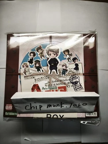 Hetalia Axis Powers Mini figure complete set of 10 about 5cm New ( box opened )