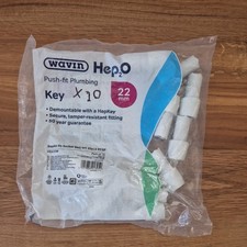 Hep20/Hep2o 22mm Socket Reducer 22x15mm Bag Of 10