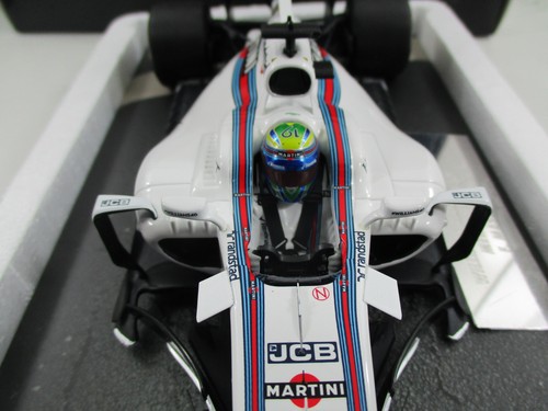 WILLIAMS FW40 MARTINI RACING #19 ABU DHABI GP 2017 F.Massa MINICHAMPS 1/18 - Picture 5 of 12
