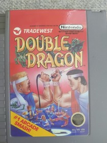 VTG Nintendo Double Dragon NES Game Cartridge 1985 (Game Only, No Case)