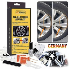 Alufelgen Reparatur Set Silber Felgenreparaturset Kratzer Risse Dellen DIY Profi