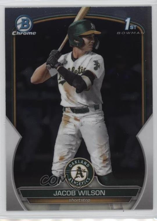 2023 Bowman Draft Chrome Jacob Wilson #BDC-121 08t3