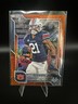 Topps Bowman Univ Chrome Durell Robinson Auburn Orange Shimmer /25 1st #147