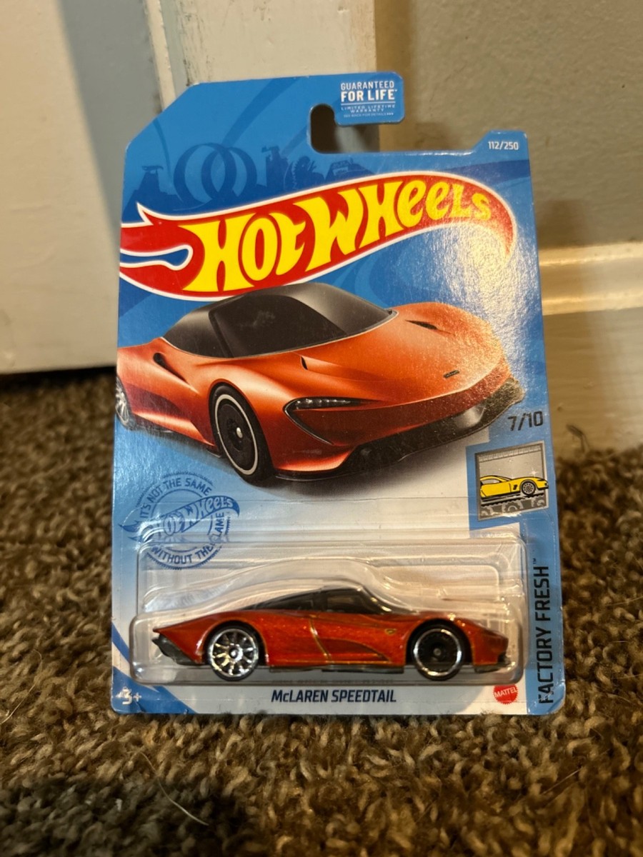 Hot Wheels McLaren Speedtail – Car Culture Exotic Envy – Maßstab 1:64, 7 Cm, Premium Real Riders Hot Wheels McLaren Speedtail – Car Culture Exotic Envy – Maßstab 1:64, 7 Cm, Premium Real Riders