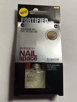 Deborah Milano Nail Space Fortified Nails Calcium Gel Nail Polish Titanium