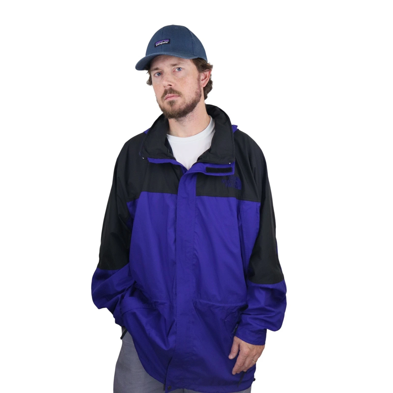 Vtg 90s North Face Mountain Light GTX Gore-Tex Parka Rain Coat Jacket Mens XL