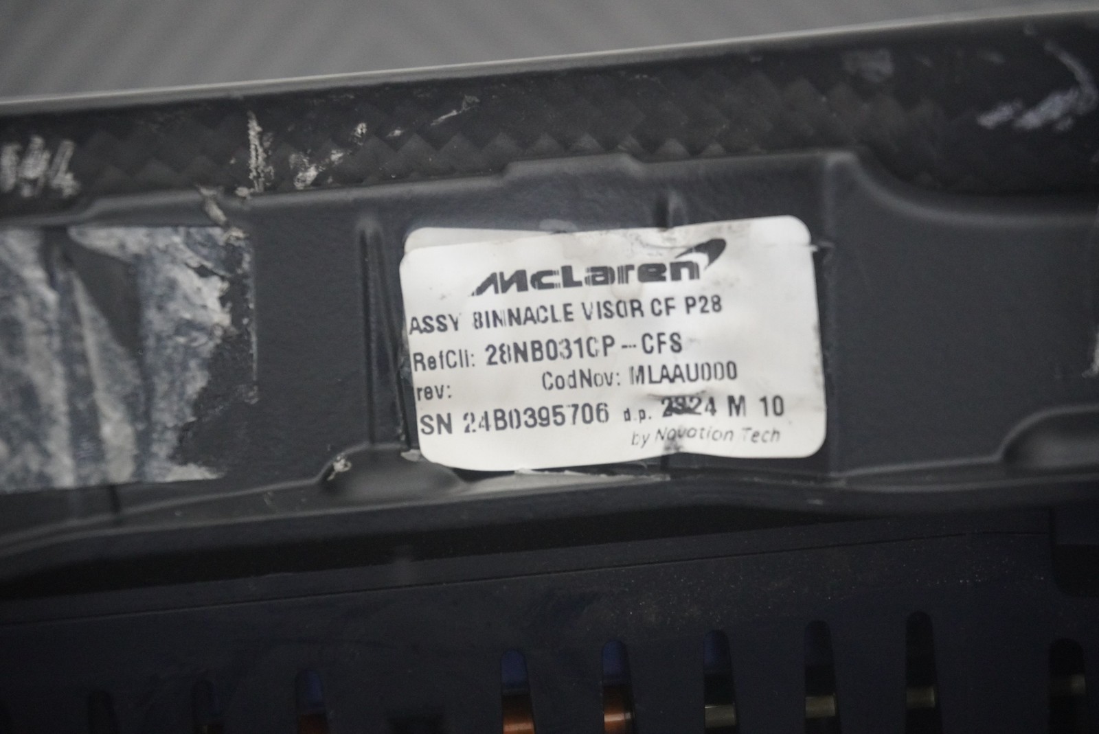 McLaren 750S Instrument cluster P/N 26MA341SP
