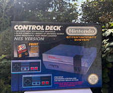 Boxed Nintendo NES Console Control Deck PAL UK - Super Mario Bros, HDMI, New PSU