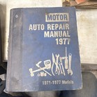 1977 Motors Auto Repair Manual 40th Edition Shop Service Book 1971-1977 Vintage