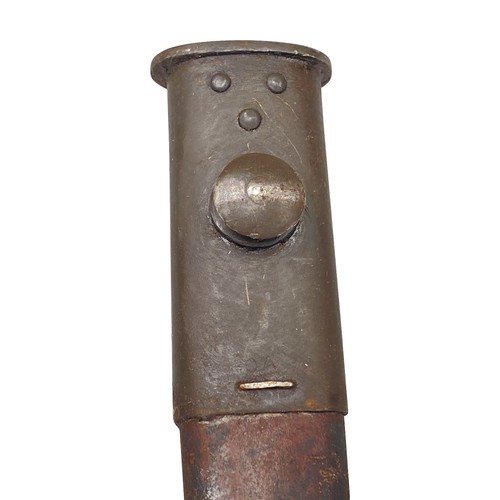 Scabbard, P1907 SMLE .303, Australian WW2 - Mangrovite - 1942 - Picture 4 of 5