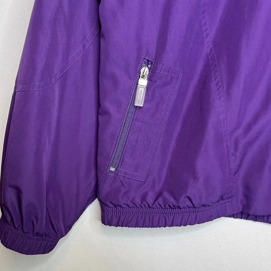 Koret Sport Windbreaker Jacket Purple Full Zip Pockets Women’s M - Изображение 4 из 4