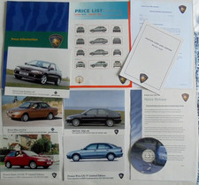 Proton Wira Satria Coupe Evo 2001 Press Kit 5 Photographs Price List CD ROM
