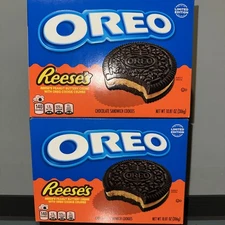 2x Oreo Reese’s Peanut Butter Crème Cookies Limited Edition 10.81 Oz Box 2026