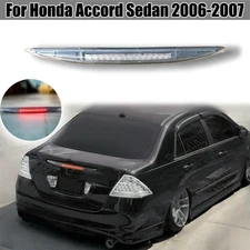 For Honda Accord Sedan 2006-2007 Clear Rear Tail Light 3RD High Mount Brake Lamp
