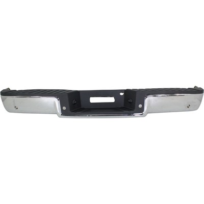 Step Bumper For 2006-2008 Ford F-150 Chrome w/ Object Sensor Holes w/ Towing Pkg