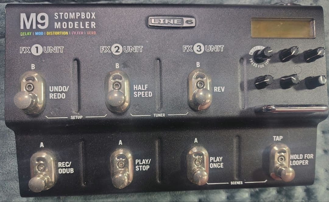 Line 6 M9 Stompbox Modeler Multi-Effects Guitar Pedal Unit Only