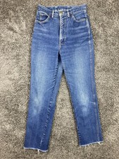 Bonjour Girl's Jeans Size 14 Blue Straight Leg Denim Pants