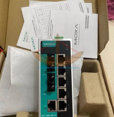 1PCS New MOXA EDS-208A-MM-ST Ethernet Switch