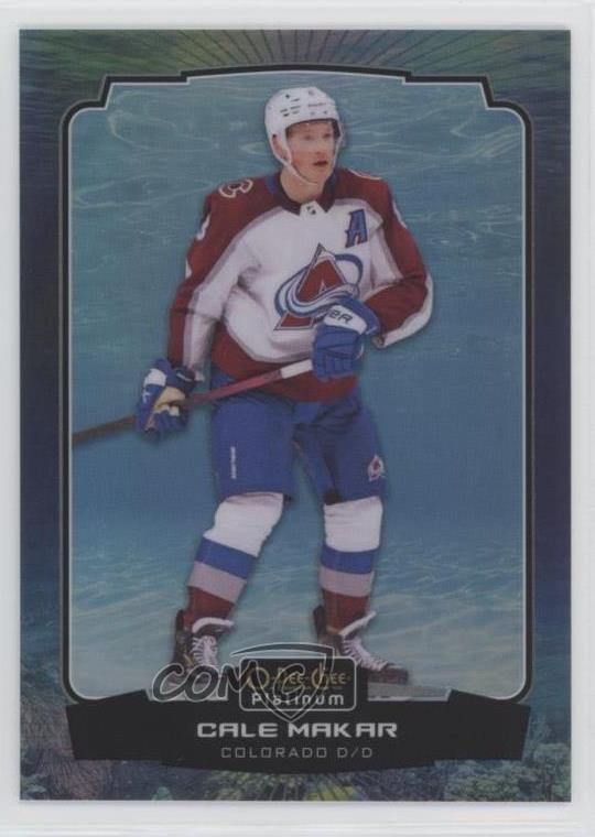 2022-23 O-Pee-Chee Platinum Aquamarine 106/149 Cale Makar #29 07g7