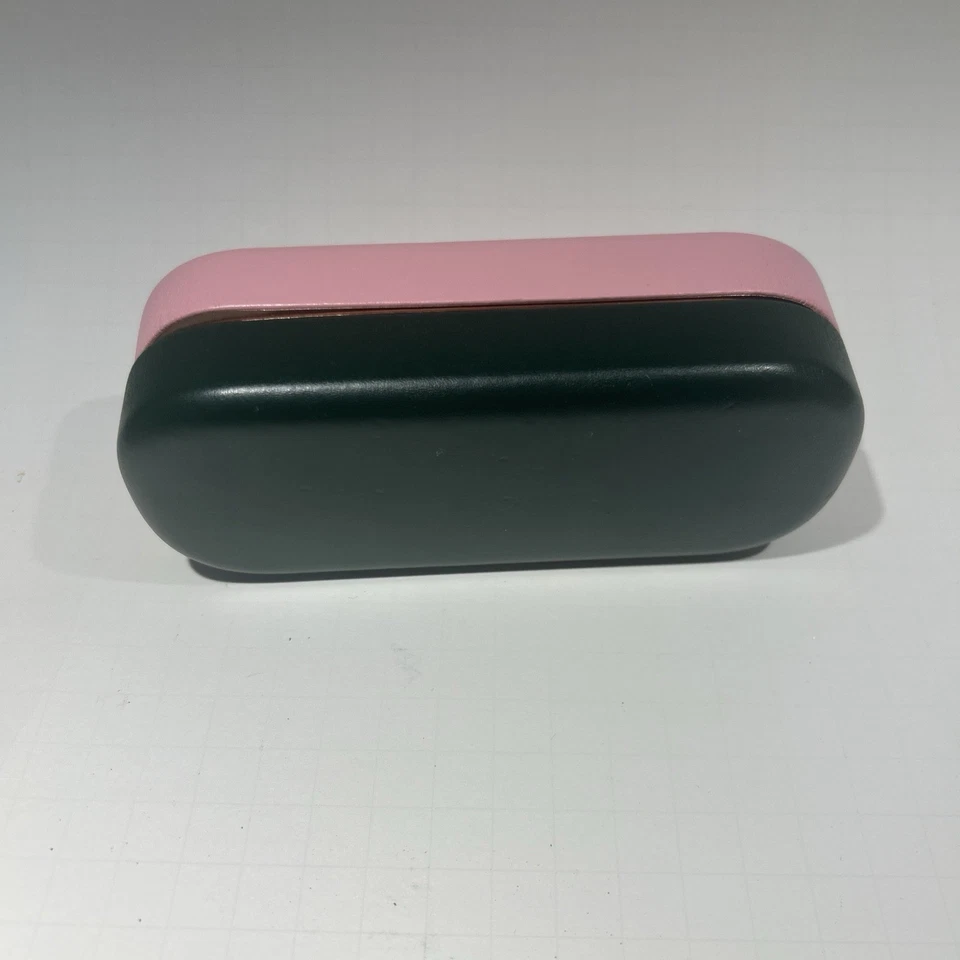 KATE SPADE ROSA Y VERDE ESTUCHE RÍGIDO GAFAS DE SOL BISAGRA CON TOALLITA DE CRISTAL MUJER Foto 3 de 4