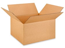 Pack of 25 Lightweight 32 Ect Corrugated Boxes 18 X 16 X 10"