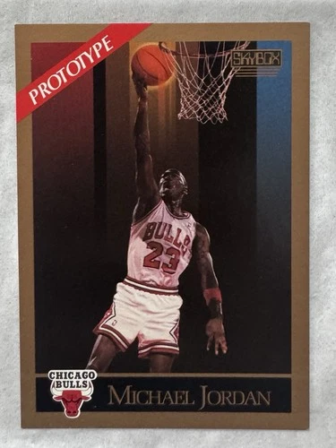 1990-91 #41 MICHAEL JORDAN Skybox Prototype (4)