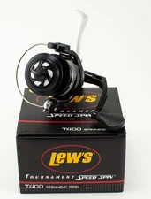 LEW'S TOURNAMENT SPEED SPIN T400 5.2:1 GEAR RATIO SPINNING REEL