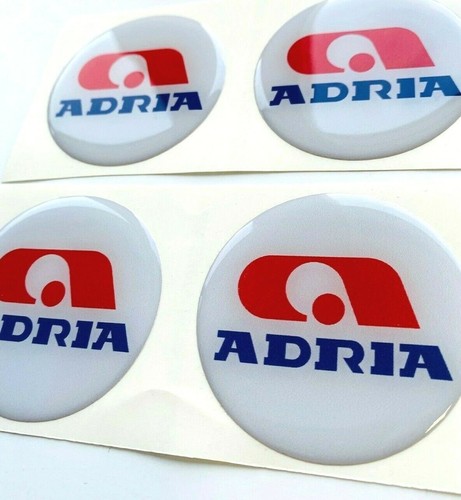 Adria Pegatina Caravana y Autocaravana, Pegatina Rueda, Epoxi 56mm, Gel 3D x4 - Imagen 2 de 5