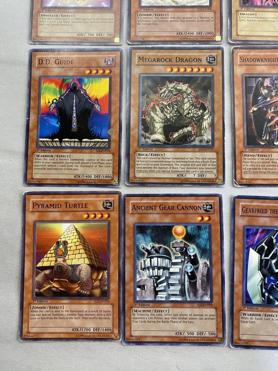 Lot of 40 VTG 1996 Kazuki Takahashi Yugioh Playing Cards All Lot of 40 VTG 1996 Kazuki Takahashi Yugioh Playing Cards All