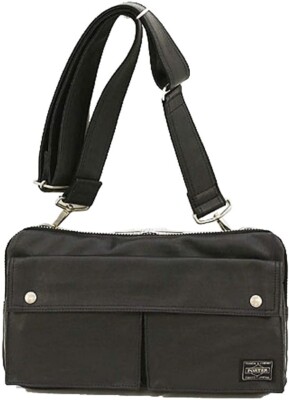 よしD PORTER Yoshida Bag FREE STYLE 2way SHOULDER BAG Brown 707