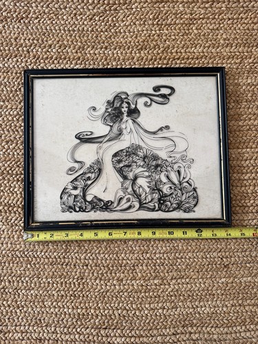 J & R Company Soft Silhouettes Art Art Nouveau Etching - Picture 5 of 8