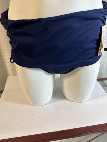 Tommy Bahama Mare Perla Sólidos Lateral Fruncido Falda Hipster Talla XS - Imagen 1 de 5