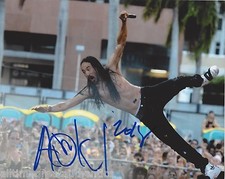 STEVE AOKI DIM MAK DJ TECHNO AUTHENTIC SIGNED 8X10 PHOTO 2 W/COA PROOF