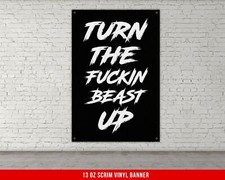 Motivational Fitness Wall Art - Gym Decor Sign