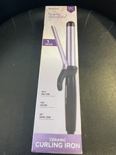 Vivitar 1" Ceramic Curling Iron 6' Swivel Cord - High Heat 400 degree Fahrenheit